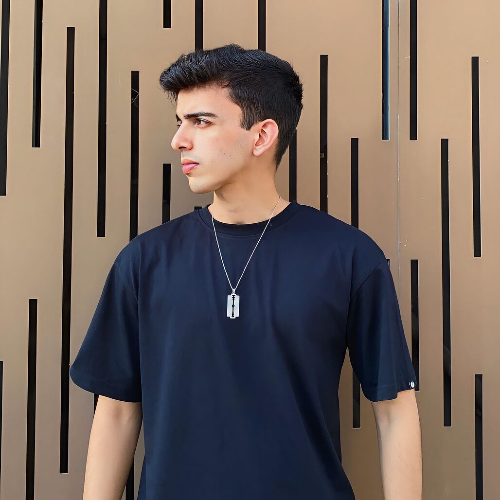 men, fashion, portrait, casual, pose, model, wall, photoshoot, good looking, attractive, gay, pride, homosexual, black clothes, black t-shirt, mock up, influencer, yellow, black, clothing, instagram, headshot